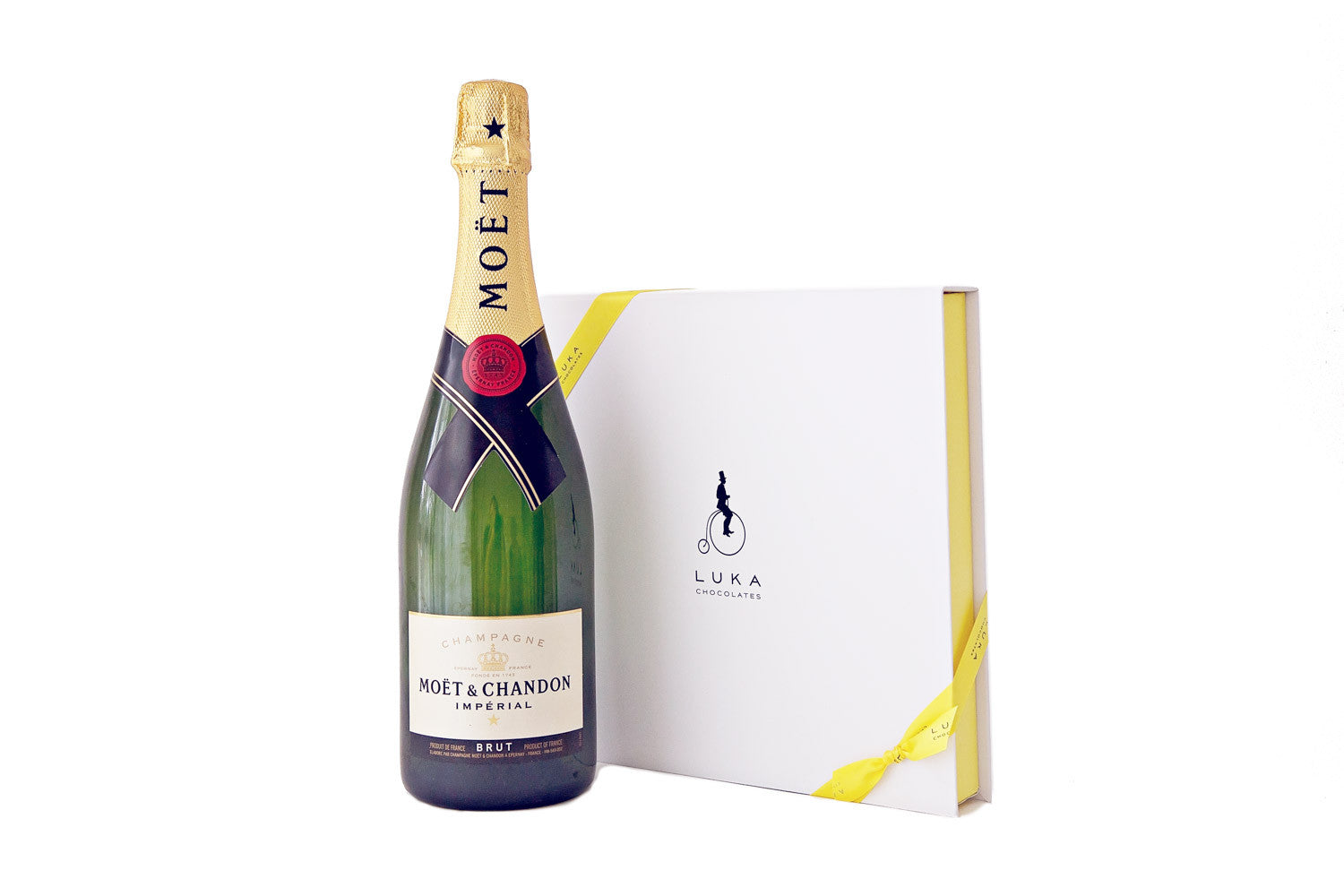 750ml Premium French Champagne and 36 Hand Made Chocolate Gift Pack