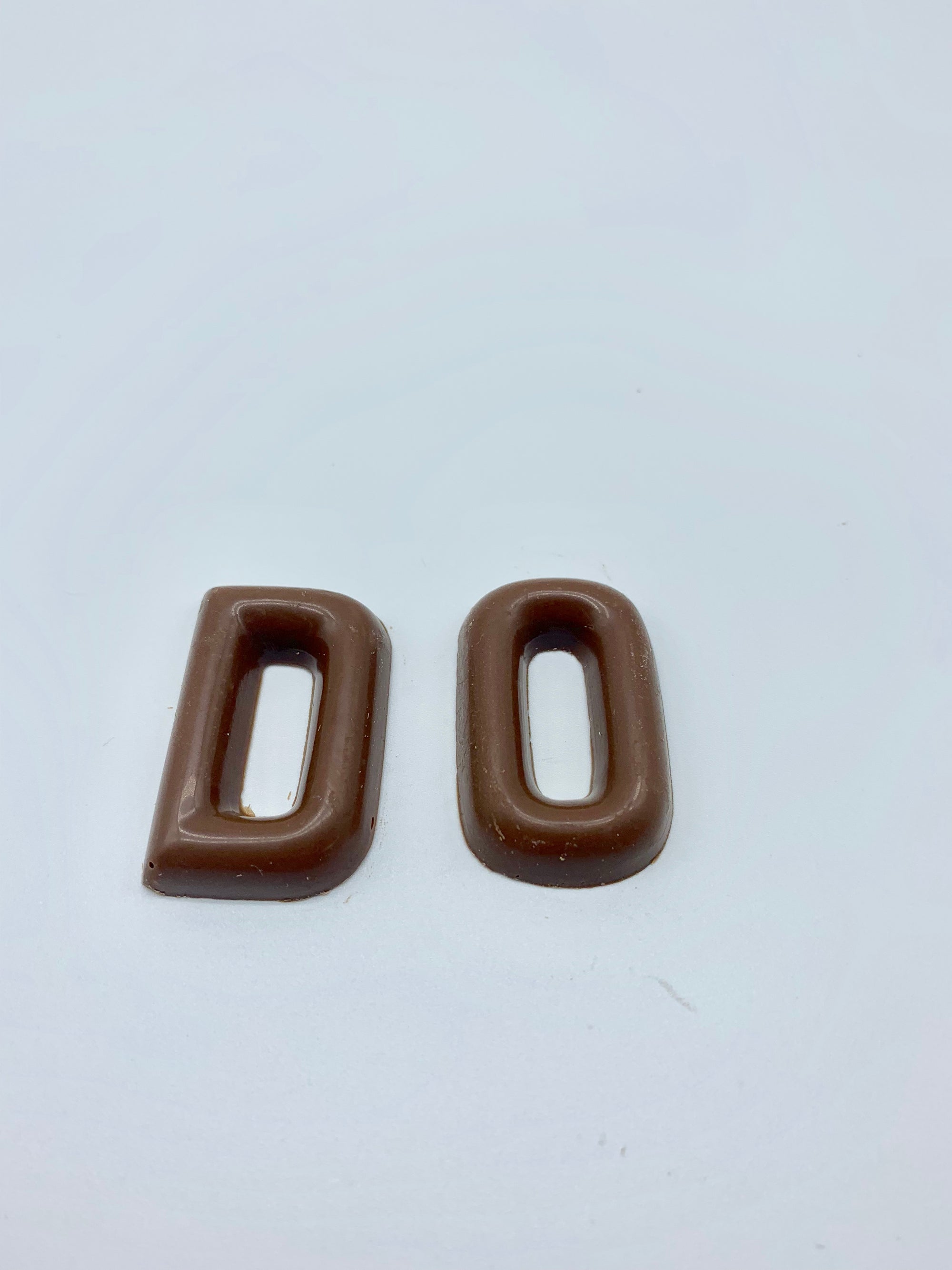Chocolate Alphabet characters