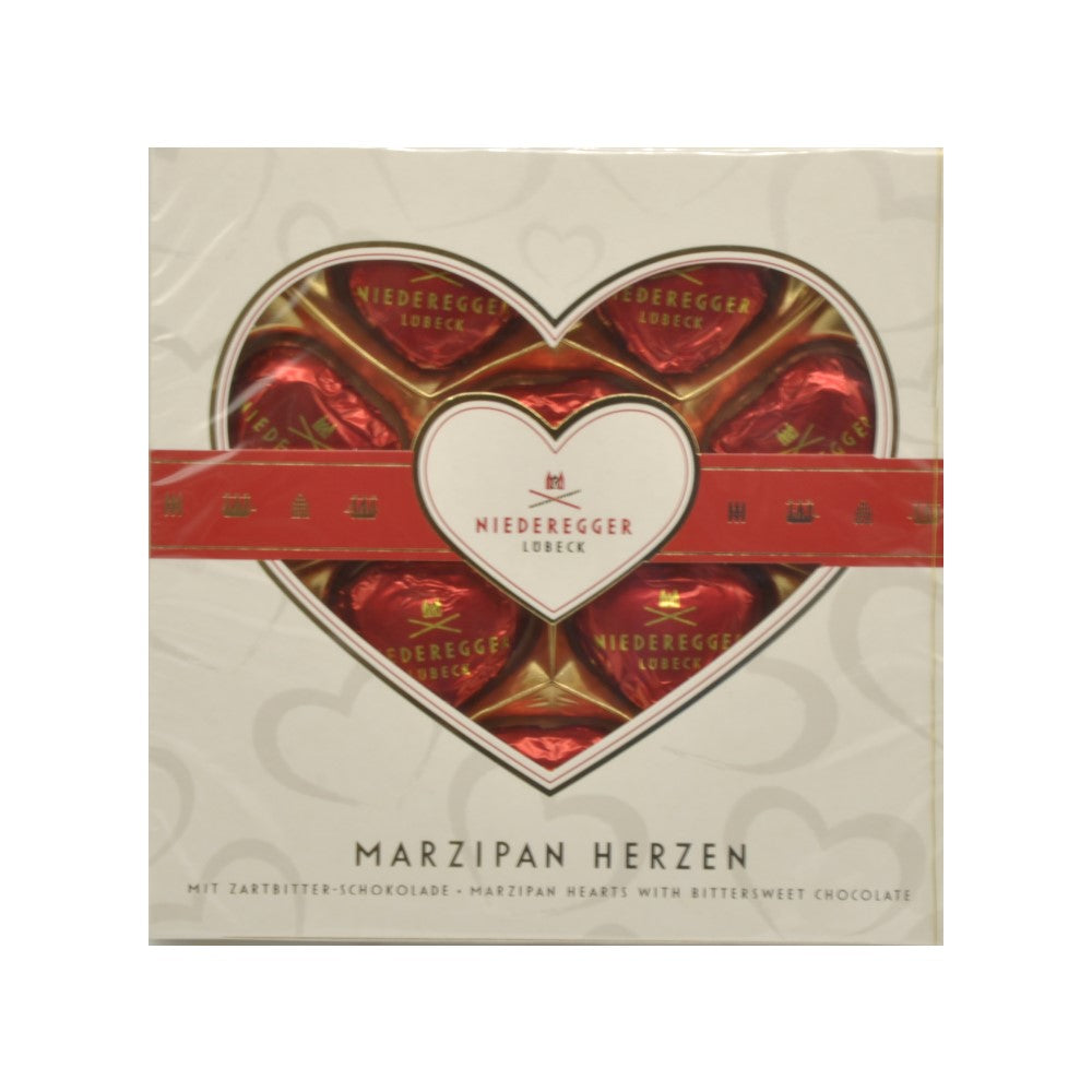 Chocolate Marzipan Hearts