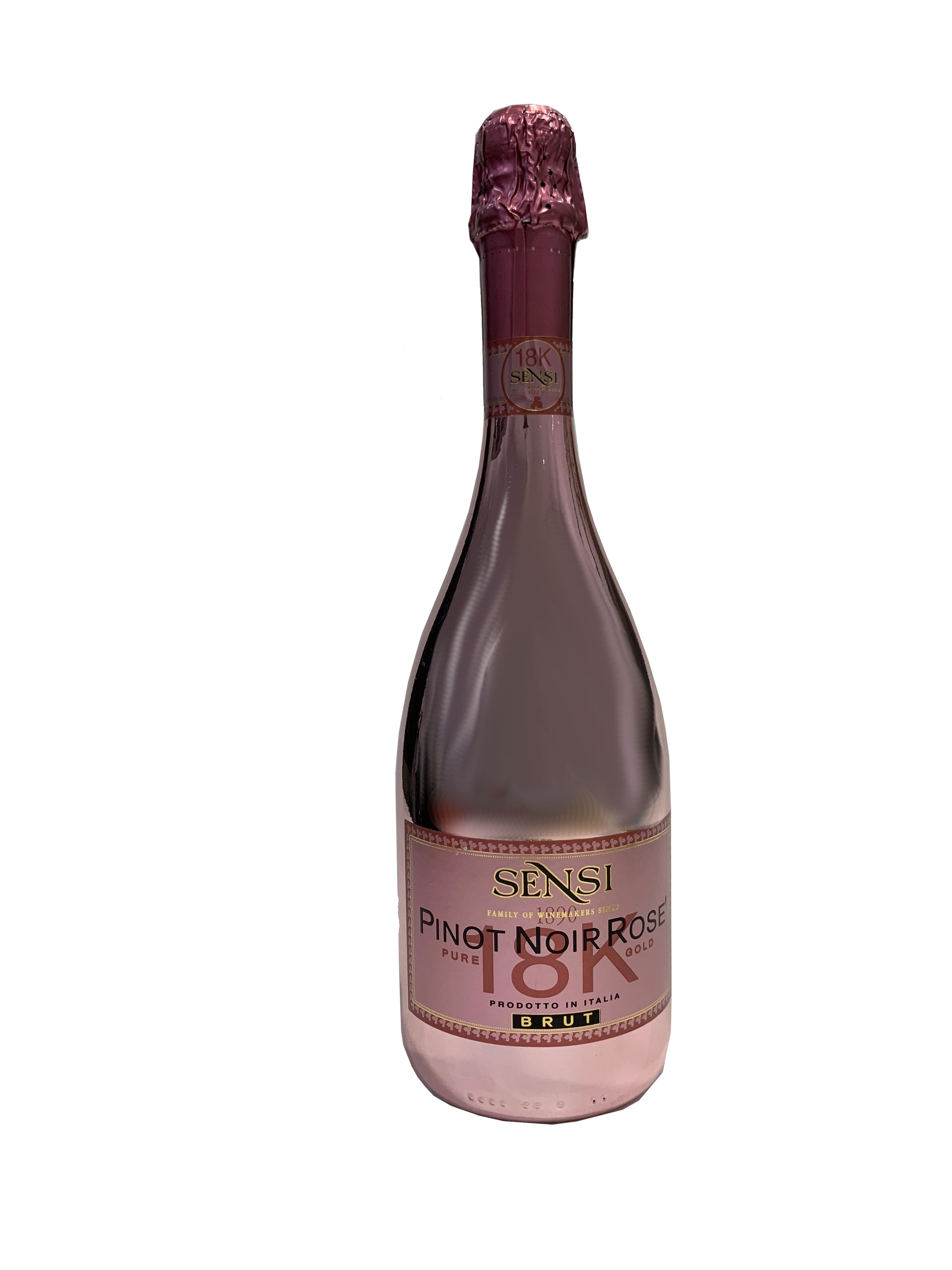 Chocolate Gift Box paired with a 750ml bottle of Sensi Pinot Noir Rose