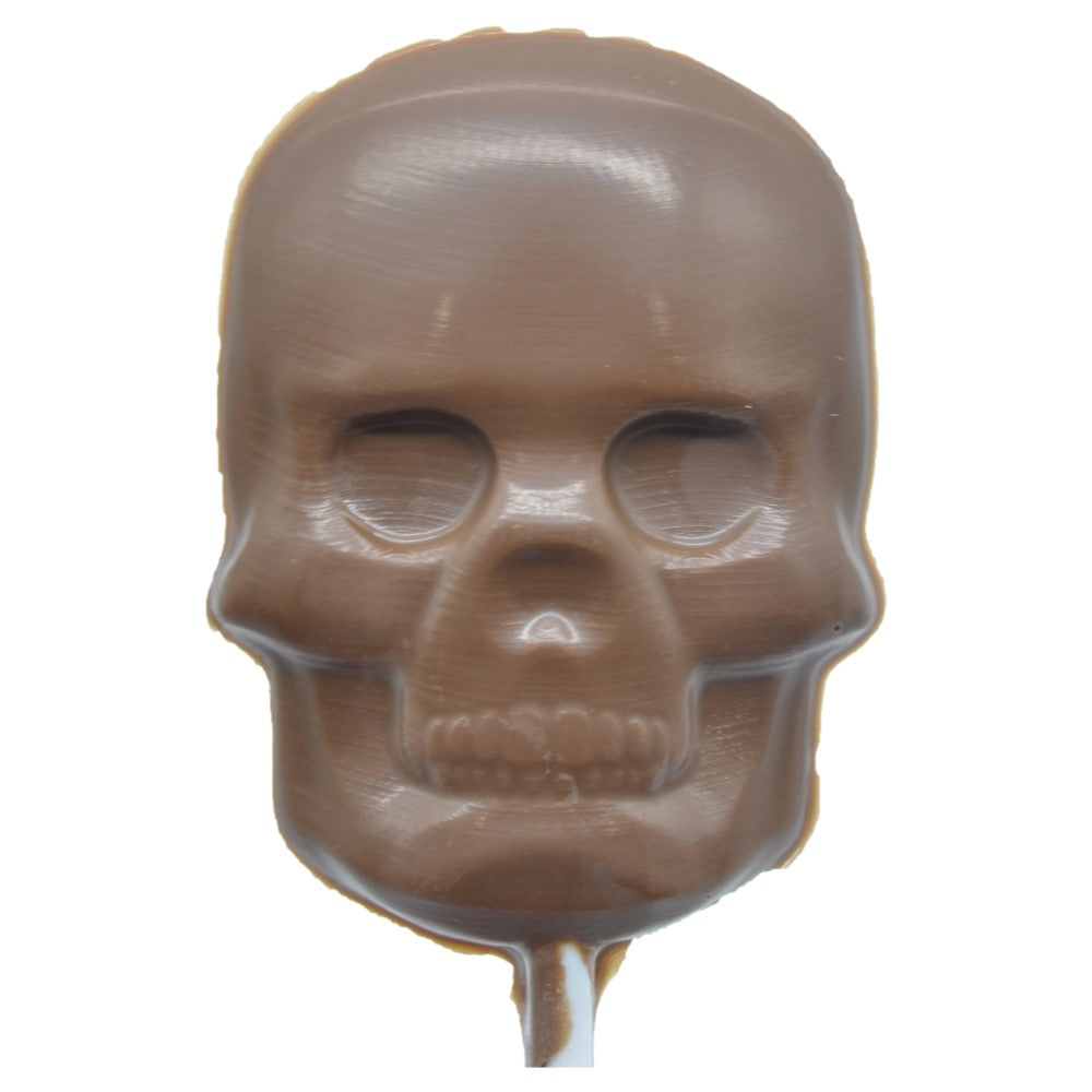 Make your own chocolate skull lollipop mould