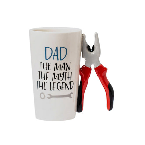 Fathers Day the Man, the Myth, the Legend Mug with a choice of Rocky Road
